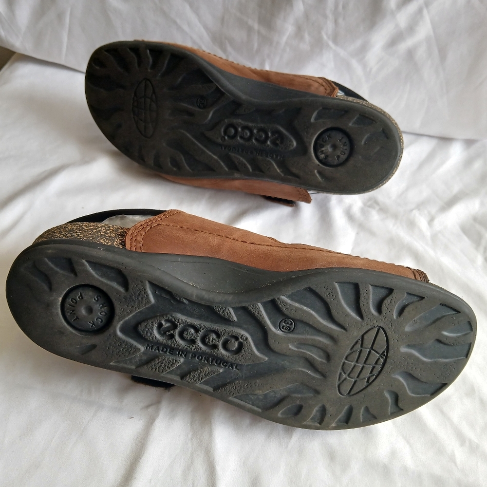 Ecco Comfort Sandals Size 39 Made in Portugal - Picture 5 of 5
